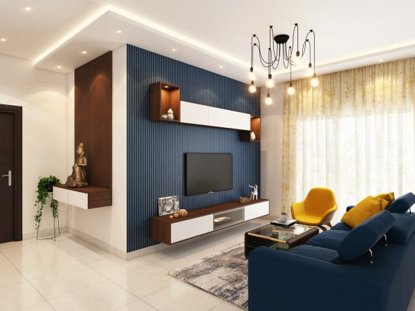 Geometric Steel Floor Lamp